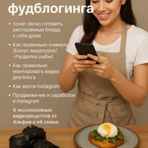 Постер товара: Курс «Школа фудблогинга»