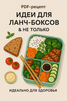 Изображение товара: PDF-рецепт «Идеи для ланч-боксов и не только»