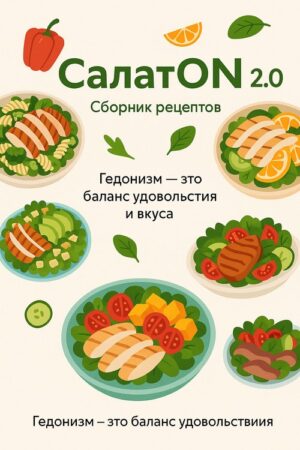 Постер товара: Сборник рецептов «СалатON 2.0.»