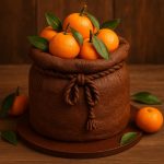 Торт «Мешок с мандаринами»