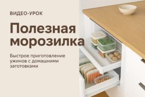 Постер товара: Видео-урок «Полезная морозилка»