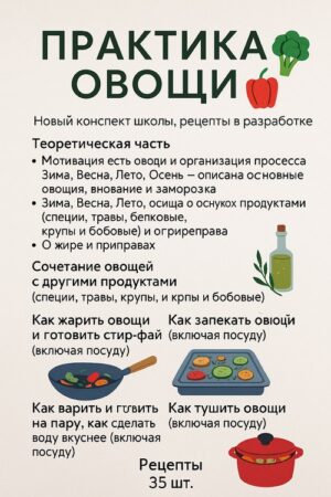 Постер товара: Практика Овощи