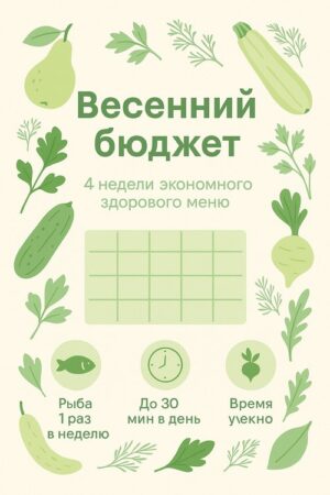Постер товара: Программа питания «Весенний бюджет»