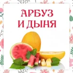 Арбуз и дыня