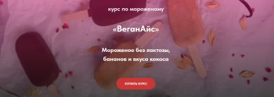 Изображение товара: Курс по мороженому «ВеганАйс»