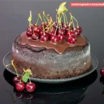 Торт Брауни Вишневый сад