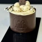 Корпусная пасочка Черника-шоколад