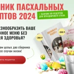 Сборник пасхальных рецептов 2024 + Сборник пп-рецептов