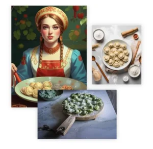 Постер товара: Русская барыня (пельмени, чебуреки, вареники)