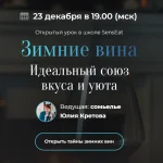Зимние вина. Идеальный союз вкуса и уюта