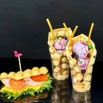 Гонконгские вафли и мороженое