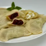Вареники с вишней и творогом