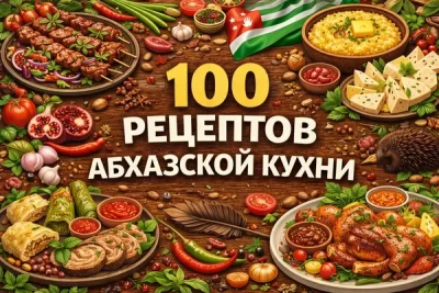 Изображение товара: PDF-сборник «100 рецептов абхазской кухни»