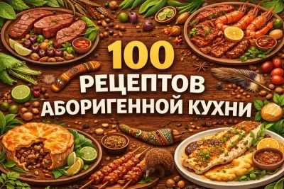 Изображение товара: PDF-сборник «100 рецептов аборигенной австралийской кухни»