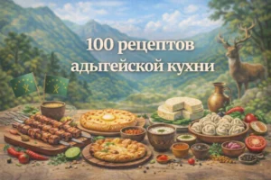Постер товара: PDF-сборник «100 рецептов адыгейской кухни»