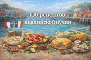 Постер товара: PDF-сборник «100 рецептов акадийской кухни»