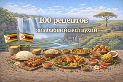 Изображение товара: PDF-сборник «100 рецептов зимбабвийской кухни»