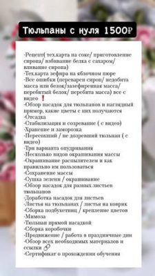 Изображение товара: Мастер-класс «Тюльпаны с нуля»