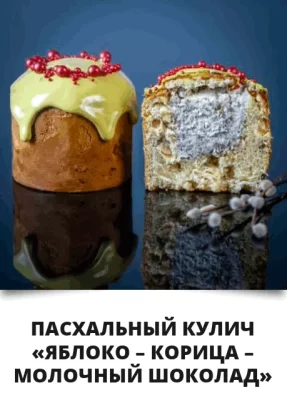 Изображение товара: Курс «Пасхальные куличи с начинкой»